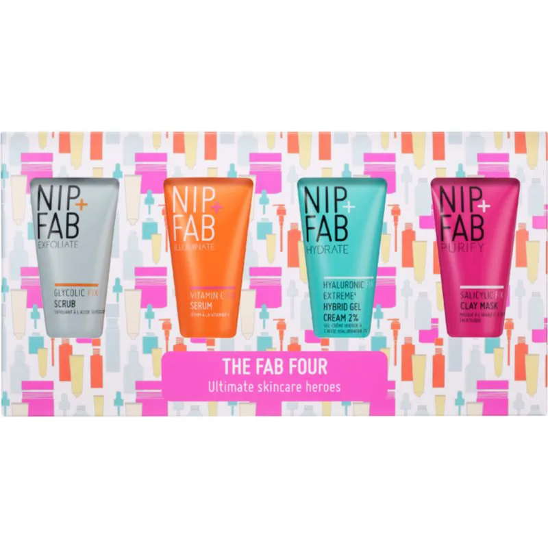 NIP+FAB The Fab Four Best Sellers Mix σετ περιποίησης για την επιδερμίδα