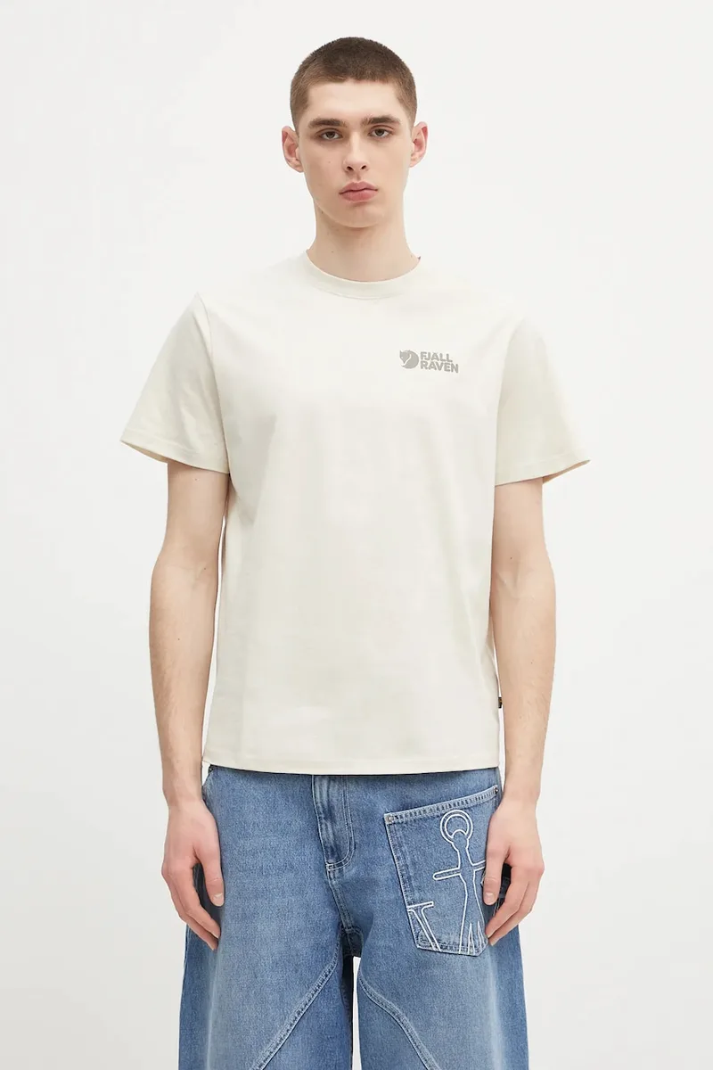 Βαμβακερό μπλουζάκι Fjallraven Heavy Classic T-shirt