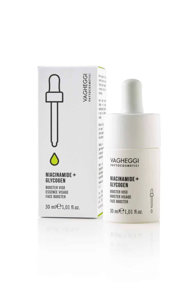 Vagheggi Face Booster Niacinamide+Glygogen – Ορός προσώπου με Νιασιναμίδιο + Γλυκογόνο 30ml