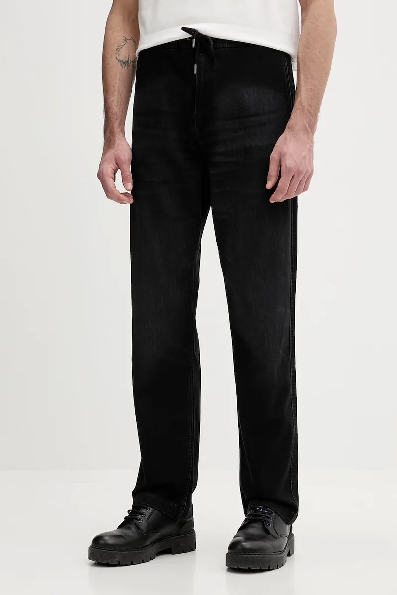 Guess Jeans Παντελόνι jogger Ανδρικό ντένιμο