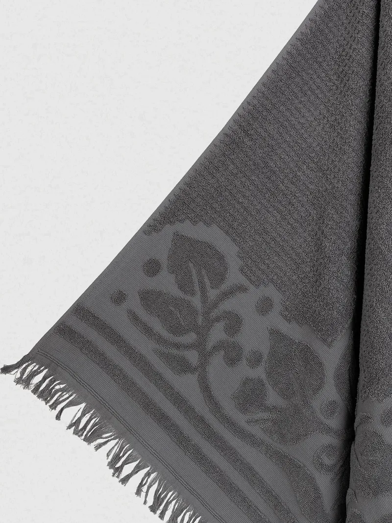 Πετσέτα Μπάνιου 80X150 Sunshine Κρόσι 5 Dark Grey (80x150)