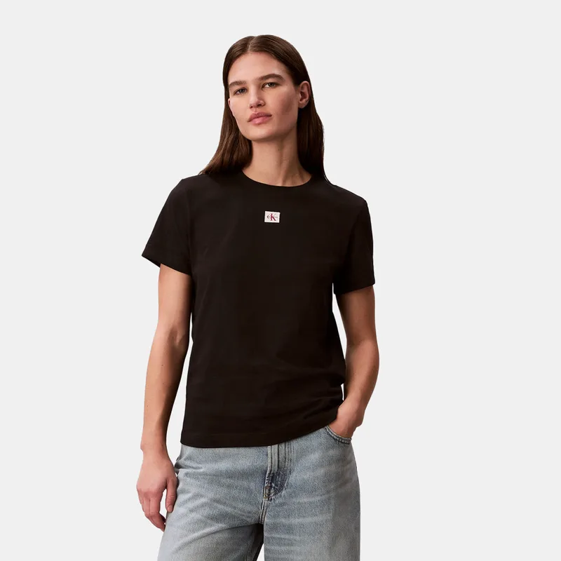 Calvin Klein Woven Label Γυναικείο T-Shirt (9000271150_1469)