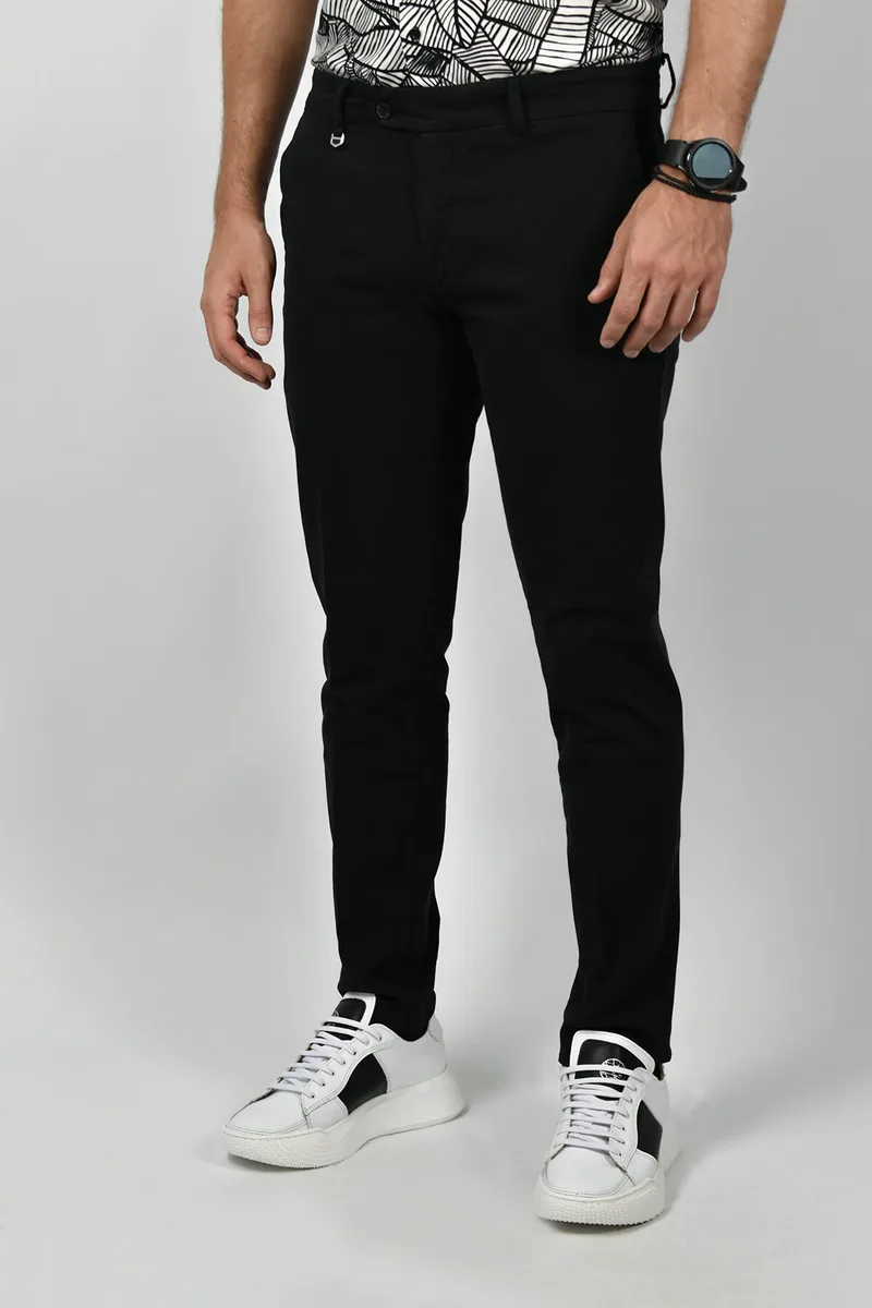 Antony Morato Παντελόνι Chinos Skinny BRYAN - Μαύρο - MMTR00580-FA800120