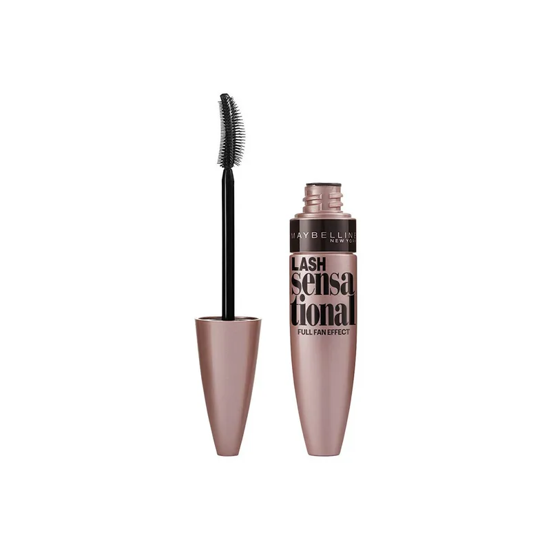 Μάσκαρες για ψεύτικες βλεφαρίδες Maybelline New York Lash Sensational Mascara Full Fan Effect - Black