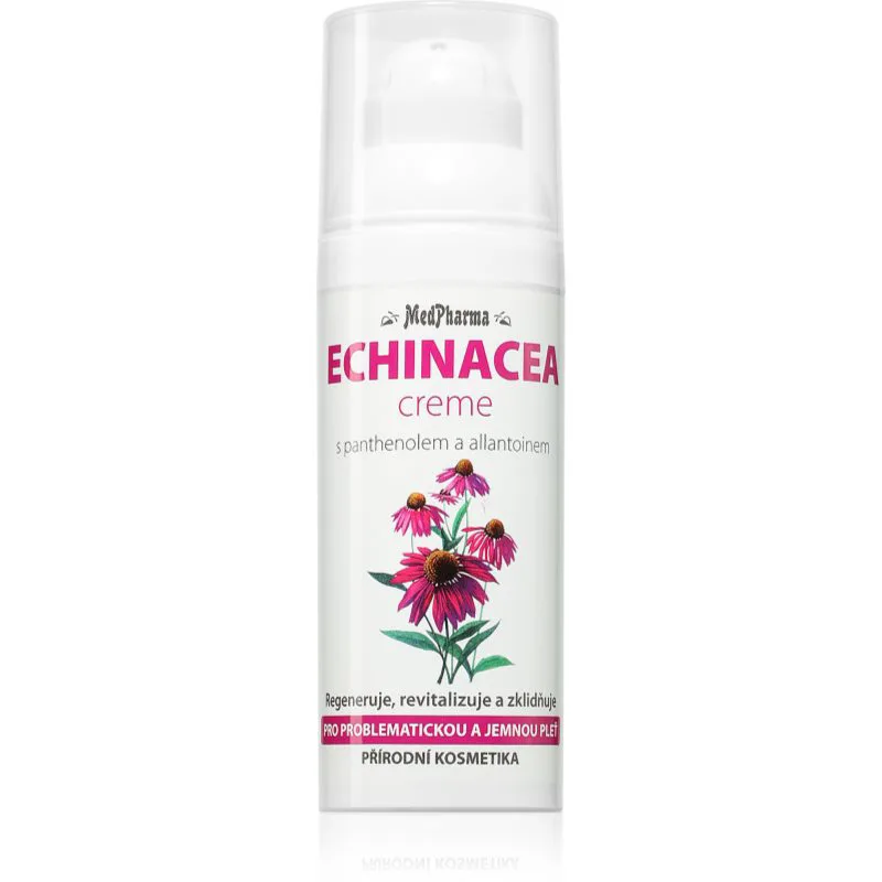 MedPharma Echinacea creme κρέμα για να καταπραύνει την επιδερμίδα πρόσωπου 50 ml