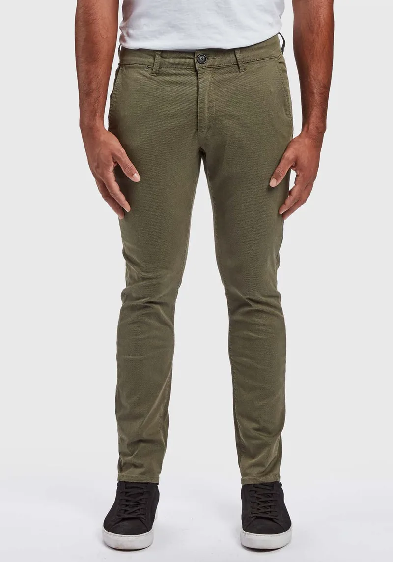 GABBA Chino της σειράς Paul K3280 Dale - 2200211070 7001 Deep Lichen Green