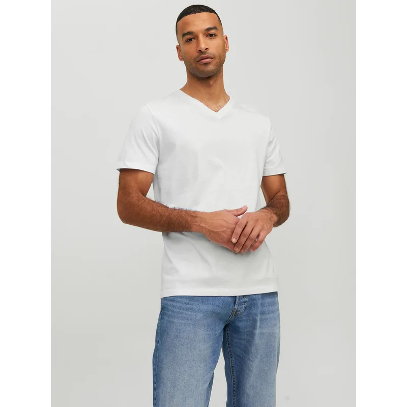 Jack & Jones T-Shirt Basic 12156102 Λευκό Standard Fit