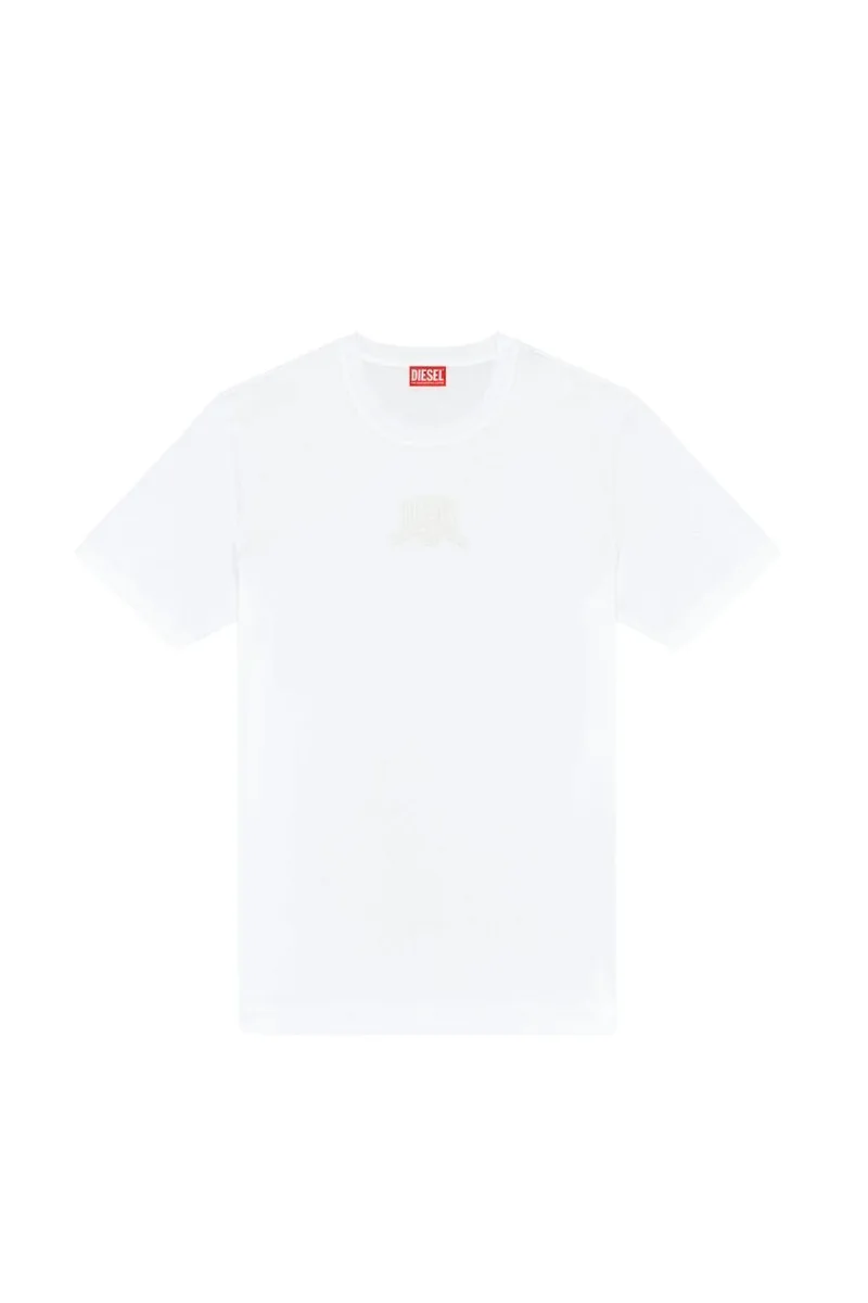DIESEL T-Shirts Ανδρικά T-MADJUST-K1 T-SHIRT - ΑΣΠΡΟ-W24A148180SKAF-WHITE