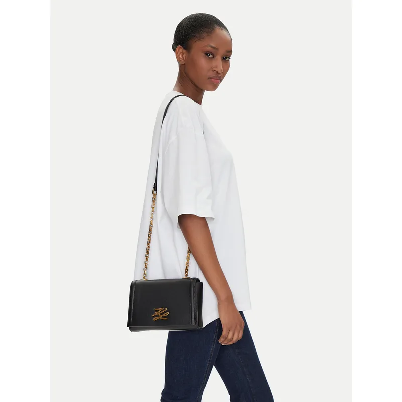 Τσάντα KARL LAGERFELD A1W30174 Μαύρο