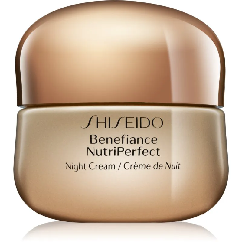Shiseido Benefiance NutriPerfect Night Cream αναζωογονητική κρέμα νύχτας ενάντια στις ρυτίδες 50 ml