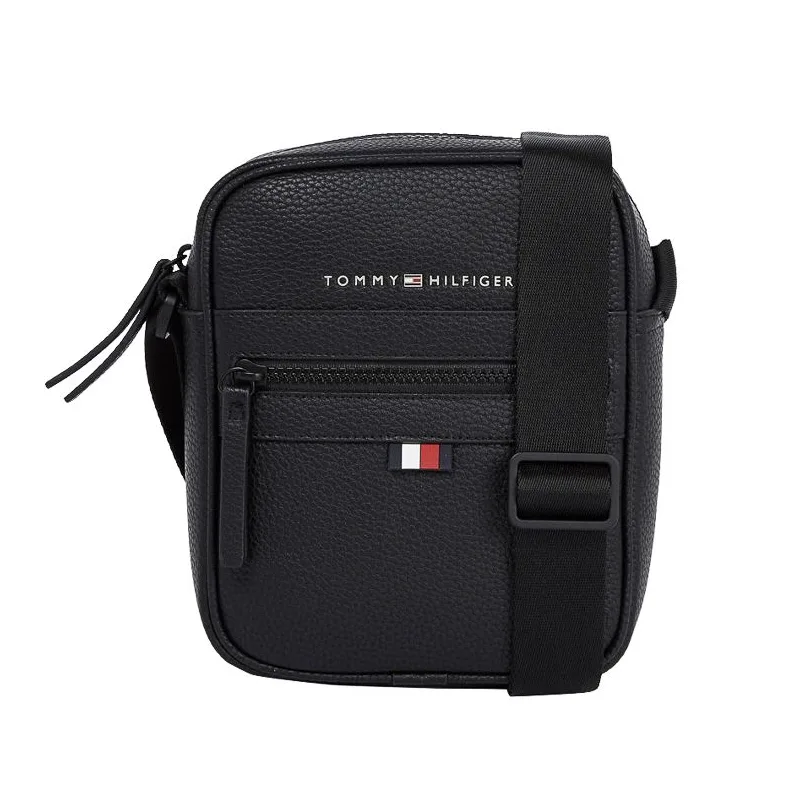 Ανδρική Τσάντα Χιαστί Tommy Hilfiger AM0AM09504 BDS Μαύρο