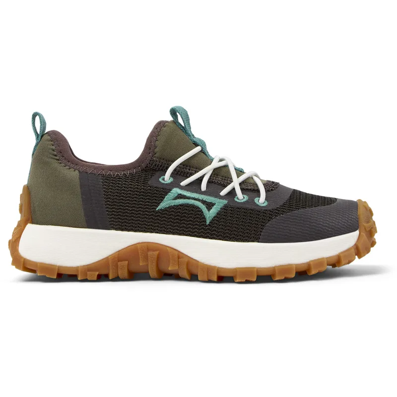 CAMPER Drift Trail - Sneakers Για Κορίτσια - Γκρι,Πράσινο,Καφέ, Μέγεθος 28, Cotton fabric
