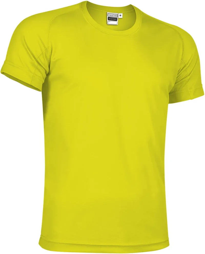 Τεχνικό T-Shirt RESISTANCE Valento CAVARESAF Fluo Yellow