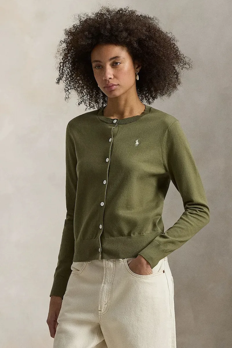 Polo Ralph Lauren ζακέτα γυναικεία με βαμβάκι