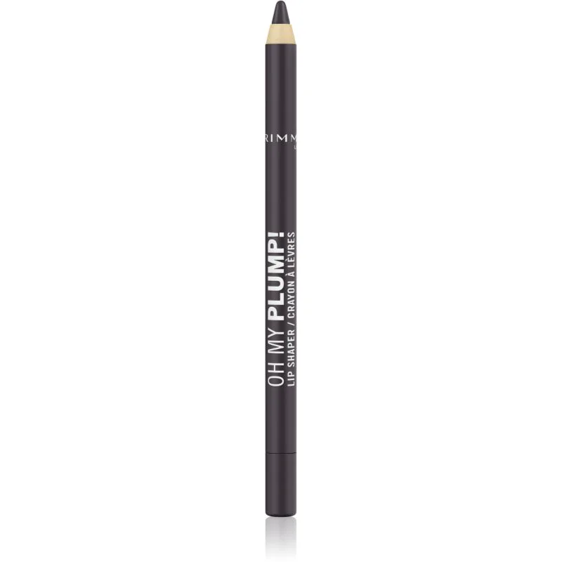 Rimmel Oh My Plump! μολύβι περιγράμματος για τα χείλη απόχρωση 120 Midnight alk 1.2 γρ