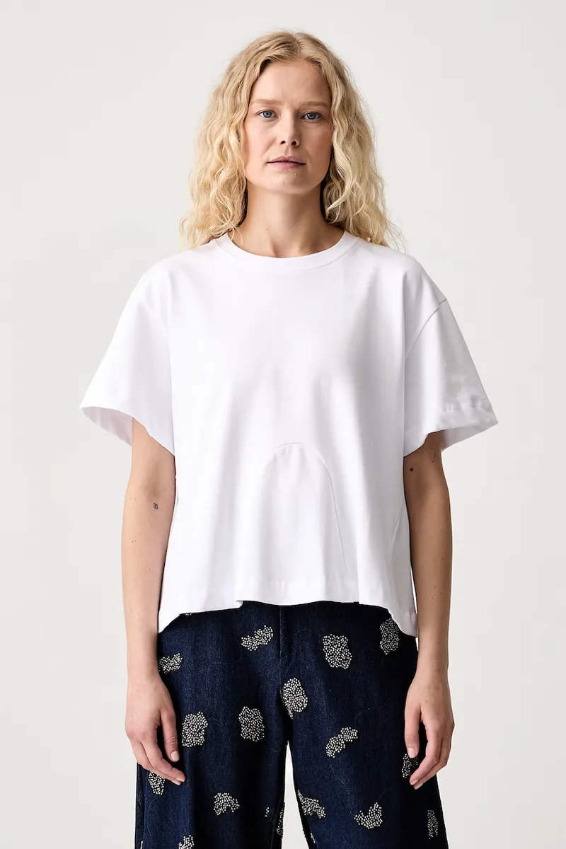 MUNTHE t-shirt γυναικείο βαμβακερό VUPITER