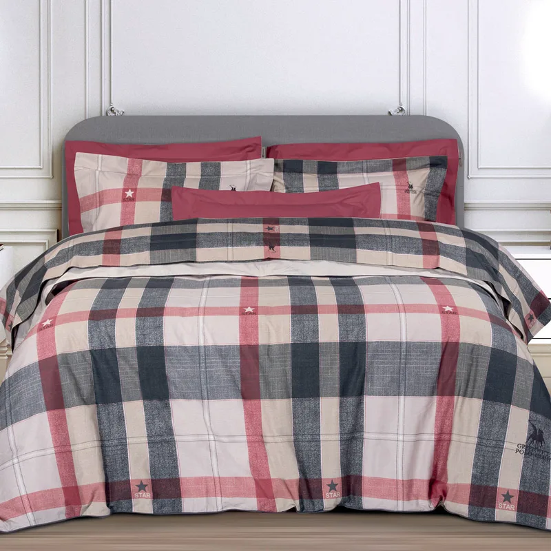 Παπλωματοθήκη Υπέρδιπλη Σετ 220x240 Greenwich Polo Premium 2194 Μπεζ 220x240