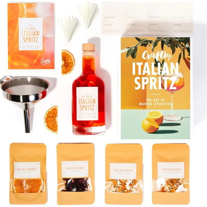 Σετ Παρασκευής Italian Spritz Craftly Italian Spritz Infusion Kit Έγχυσης & Αρωματισμού Κοκτέιλ (4260680270995)