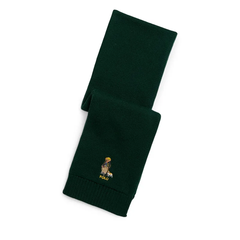 Κασκόλ Polo Ralph Lauren 323980657001 Πράσινο