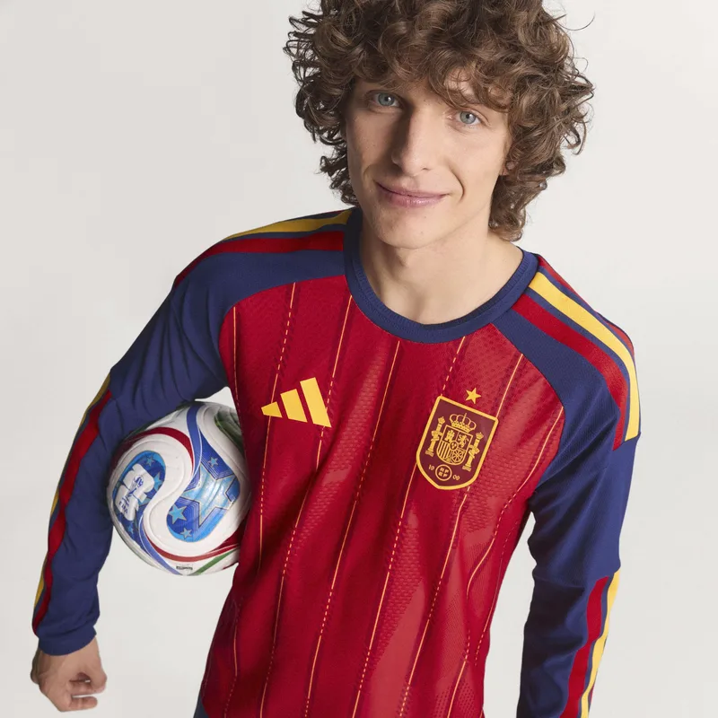 adidas Εθνική Ισπανίας 2026 Home Authentic Ανδρική Ποδοσφαιρική Φανέλα με Μακρύ Μανίκι (9000262835_65926)