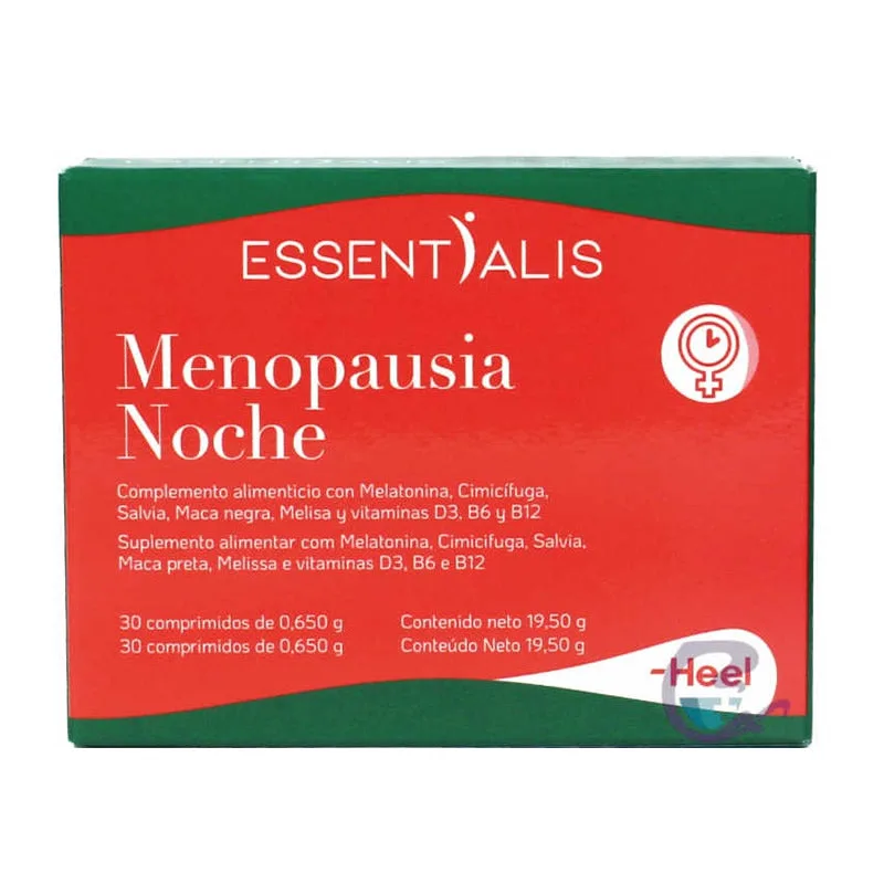 Essentials Heel Menopause night 30 tablets