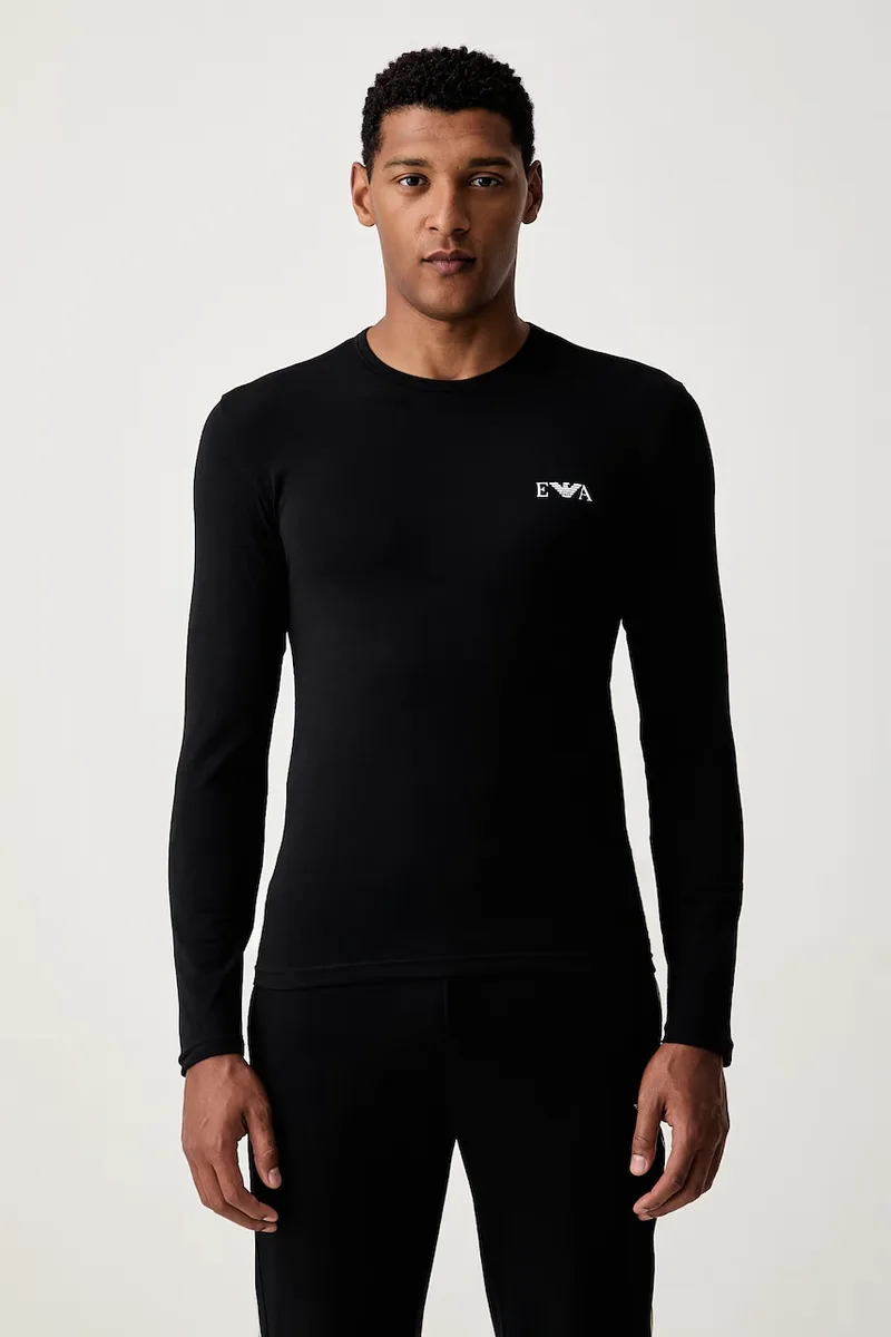 Emporio Armani Underwear μακρυμάνικη μπλούζα lounge ανδρική