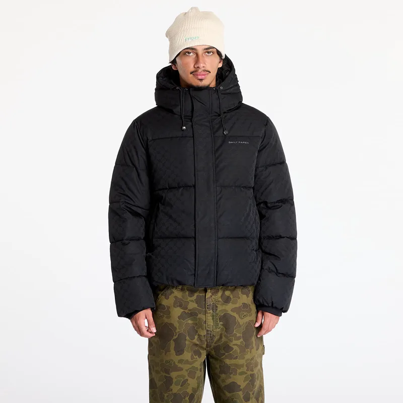 Μπουφάν Daily Paper Monogram Puffer Jacket Black XS