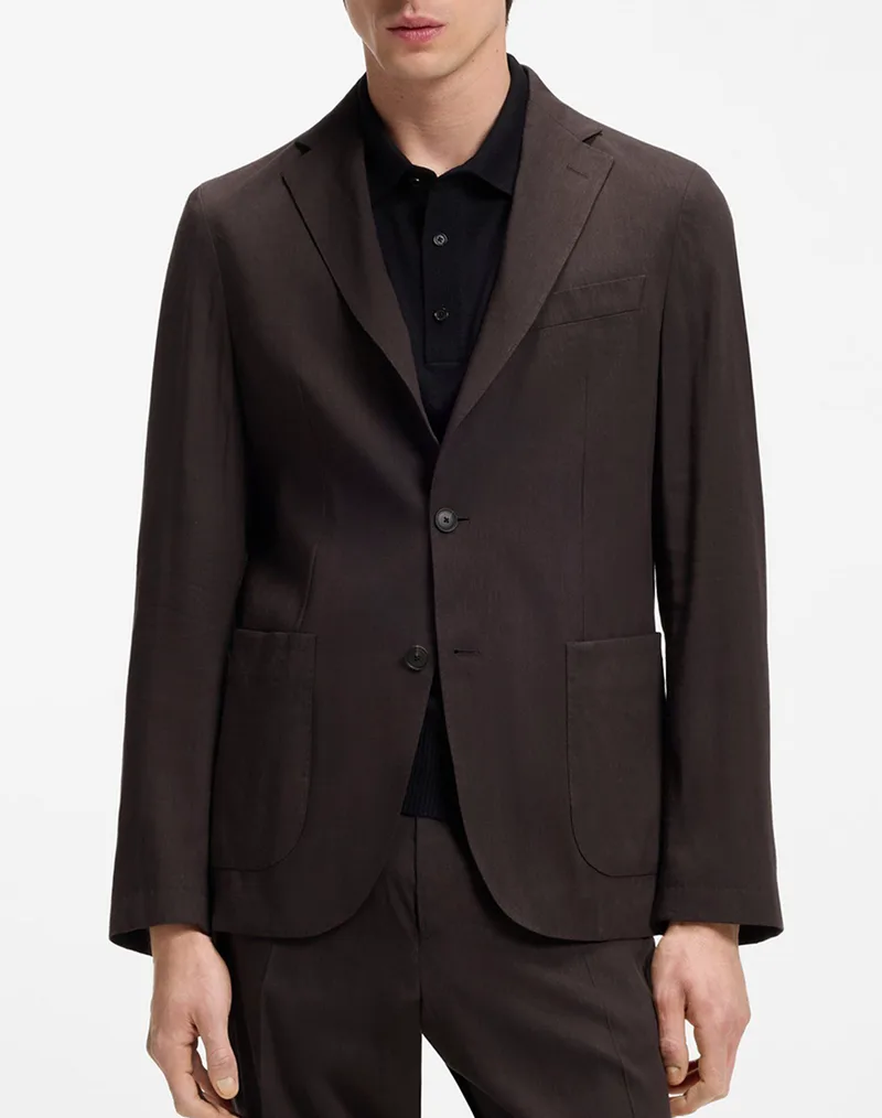 BOSS P-Hanry-WG-262 10270292 01 50561959-207 DarkBrown