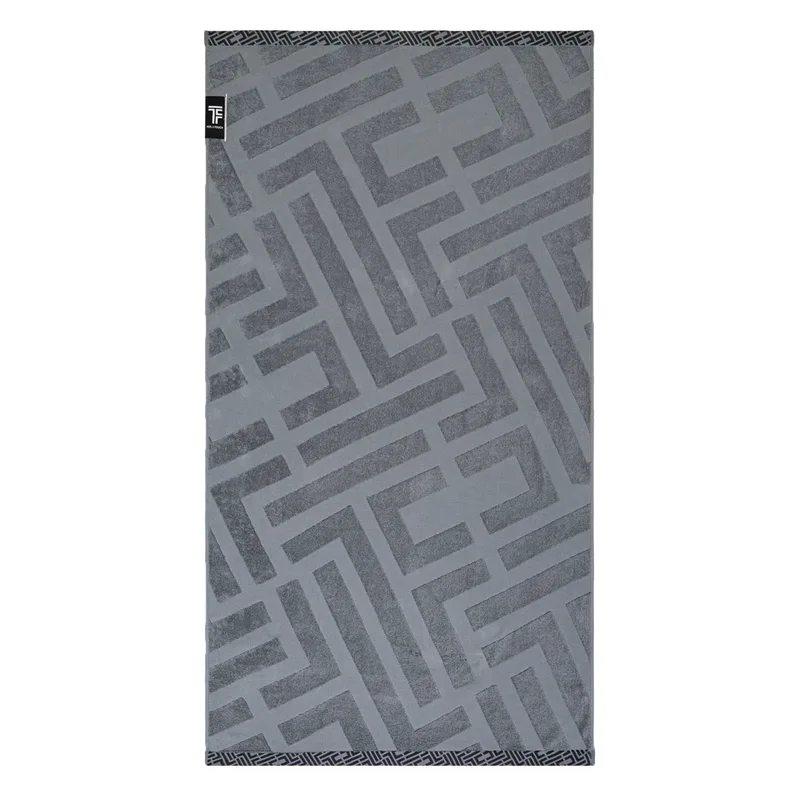 Πετσέτα Θαλάσσης (90x190) Feel & Touch Fresh Anthracite