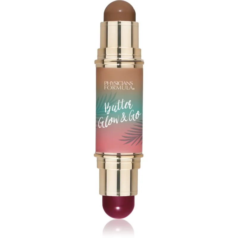 Physicians Formula Butter Glow & Go διπλής όψης στικ για περιγράμματα απόχρωση Beach Bum Plum 10 γρ
