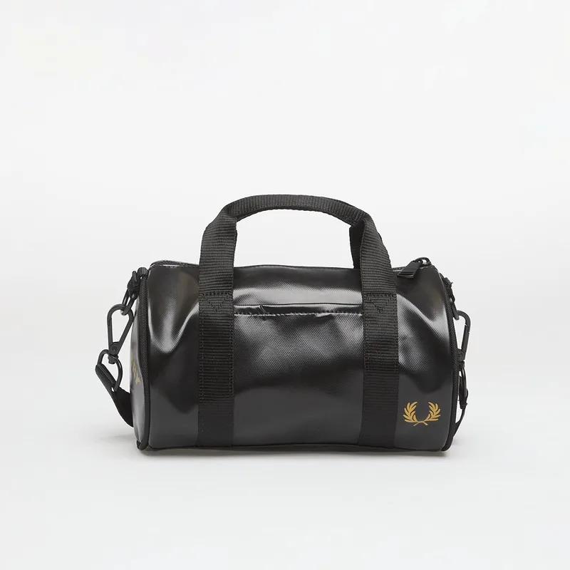 Τσάντα Fred Perry Tonal Classic Mini Barrel Bag Black Universal