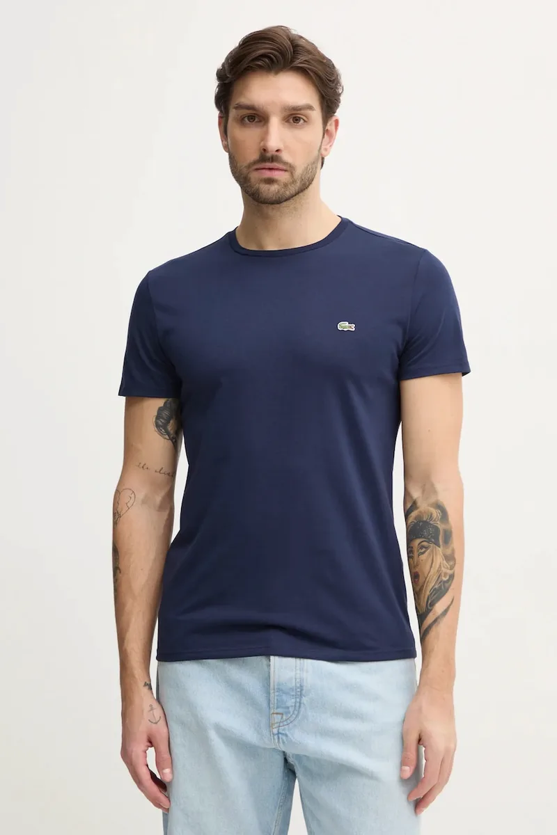 Lacoste t-shirt Ανδρικός βαμβακερός