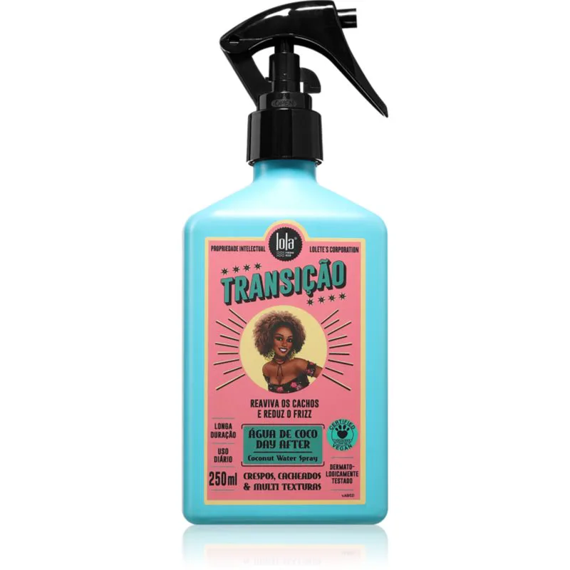 Lola Cosmetics Transição ενυδατικό σπρέι για σγουρά μαλλιά 250 ml