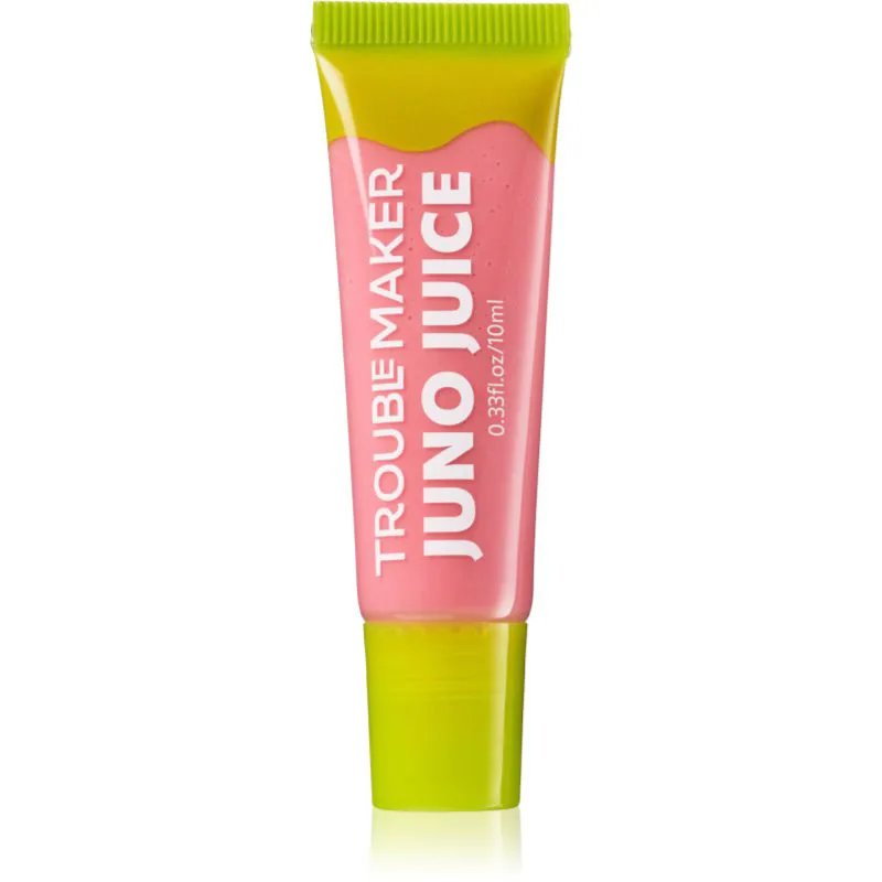 Trouble Maker Juno Juice Lipgloss λιπ γκλος απόχρωση Stevie Ροζ 10 ml