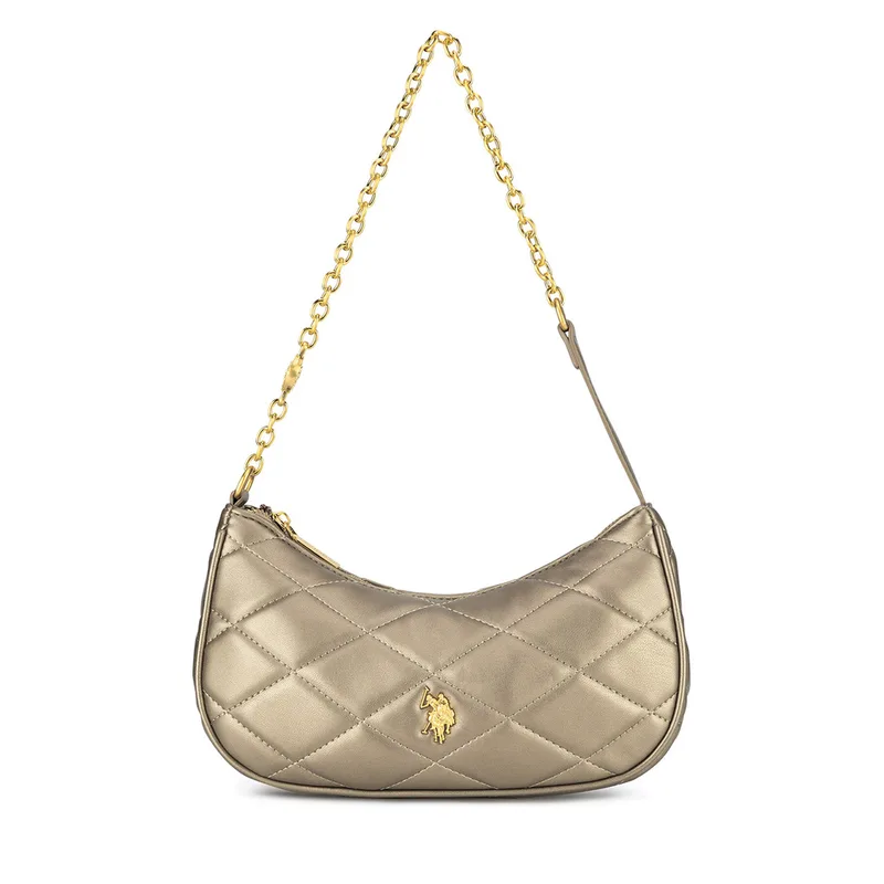 Τσάντα U.S. Polo Assn. BEUXT8445WVP Χρυσό