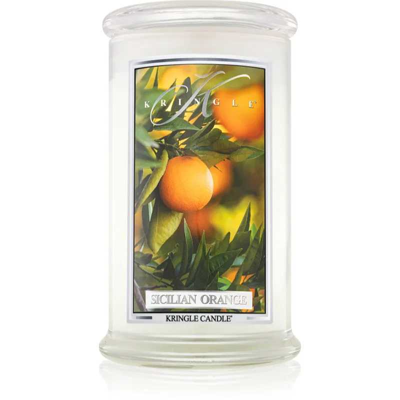 Kringle Candle Sicilian Πορτοκαλί αρωματικό κερί 624 γρ