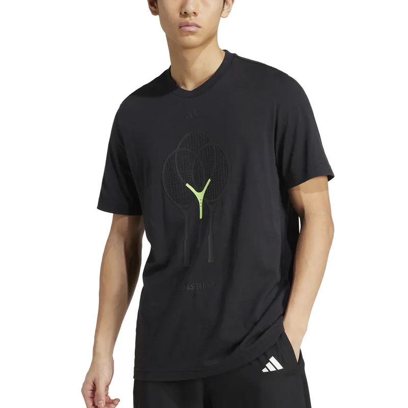 adidas 3 Rackets Graphic Men's Tennis Tee