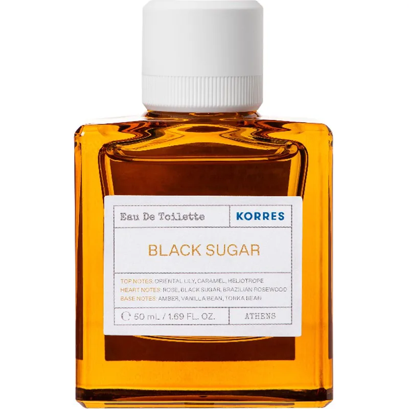 Korres Black Sugar Eau De Toilette Γυναικείο Άρωμα με Μεθυστικές Νότες για Ισορροπημένη Γλυκύτητα με Oriental Στοιχεία 50ml