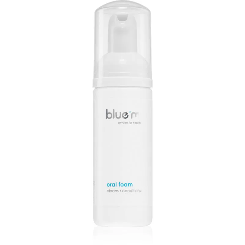 bluem Oxygen for Health στοματικός αφρός 2 σε 1 για καθαρισμό των δοντιών και ούλων χωρίς οδοντόβουρτσα και νερό 50 ml