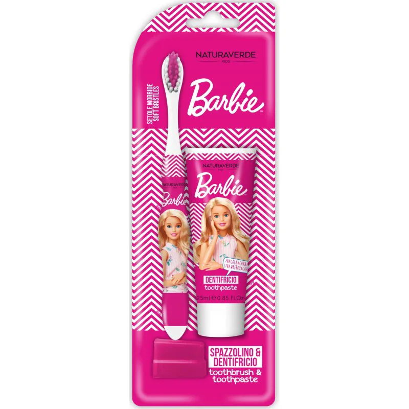 Barbie Oral Care Set Σετ οδοντιατρικής φροντίδας για παιδιά