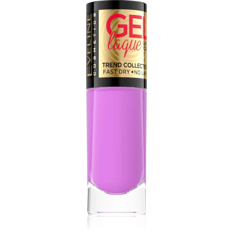 Eveline Cosmetics 7 Days Gel Laque Nail Enamel τζελ βερνίκι νυχιών χωρίς τη χρήση των UV/LED λαμπτήρων απόχρωση 205 8 ml