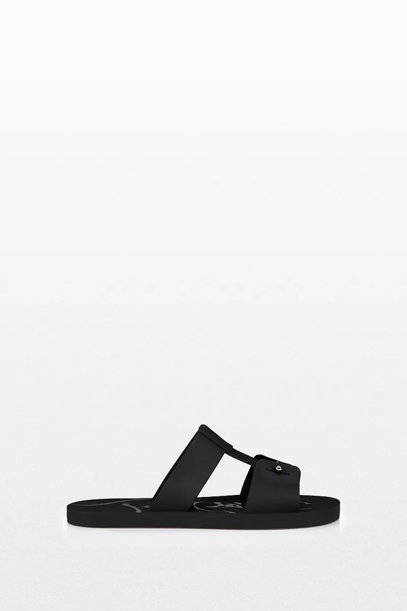 CHRISTIAN LOUBOUTIN Ανδρικό Μαύρο Chambeliss Rubber Sandals