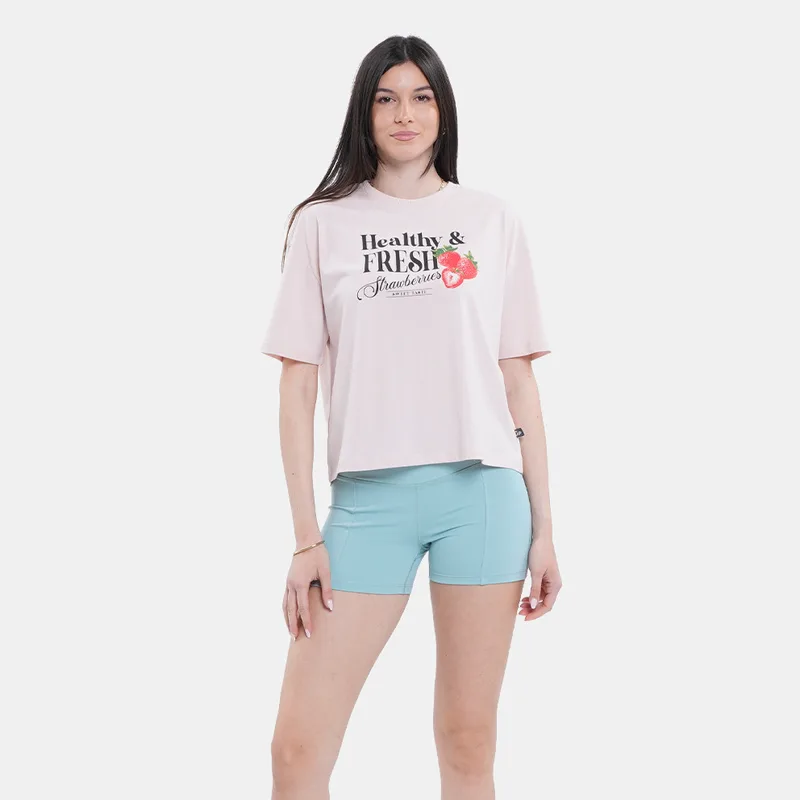 Up Strawberry Γυναικείο T-Shirt (9000258297_91261)