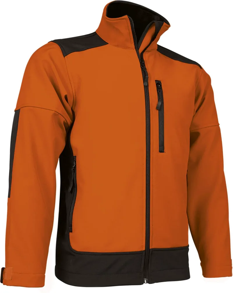 Μπουφάν Softshell SAPONI Valento CQVASAPNN_kids Party Orange-Black