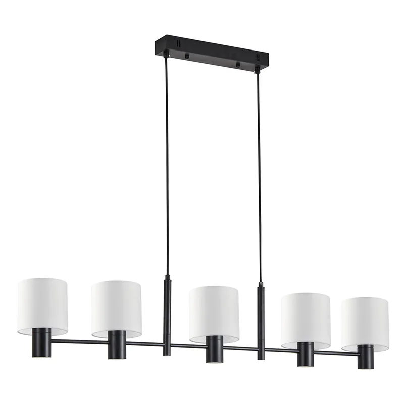 Φωτιστικό Οροφής Πολύφωτο Homelighting 77-8293 Black/White
