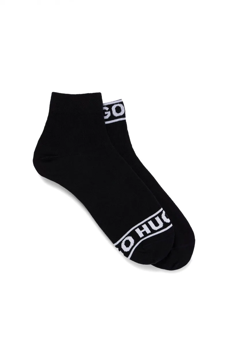 HUGO ΚΑΛΤΣΕΣ 2PAIRS 2P SH LOGO CC W ΜΑΥΡΕΣ