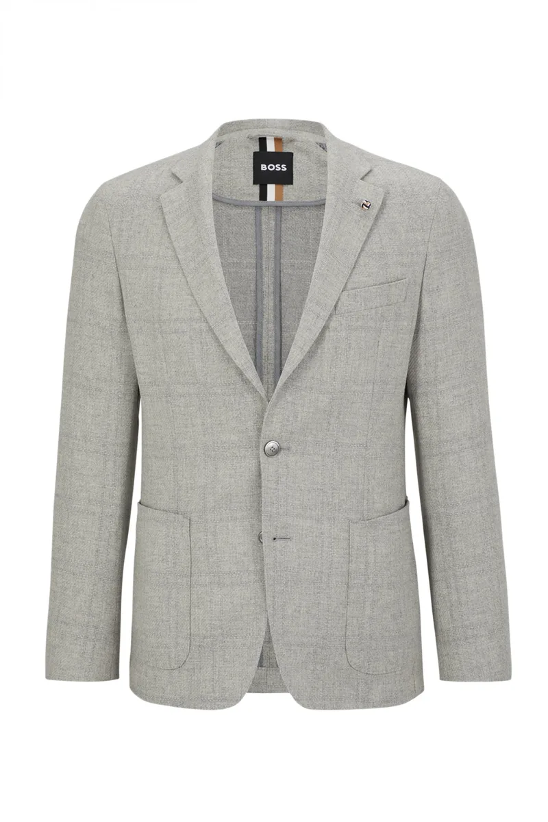 BOSS ΣΑΚΑΚΙ ΑΦΟΔΡΟ SLIM FIT C-HANRY-233 ΓΚΡΙ