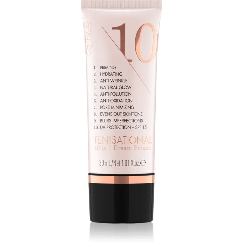 Catrice Ten!sational βάση του μεικ απ SPF 15 απόχρωση TEN!SATIONAL 10 IN 1 DREAM PRIMER 30 ml