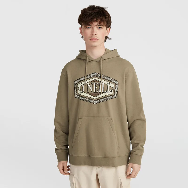 O'NEILL FRONT PRINT HOODIE ΜΠΕΖ