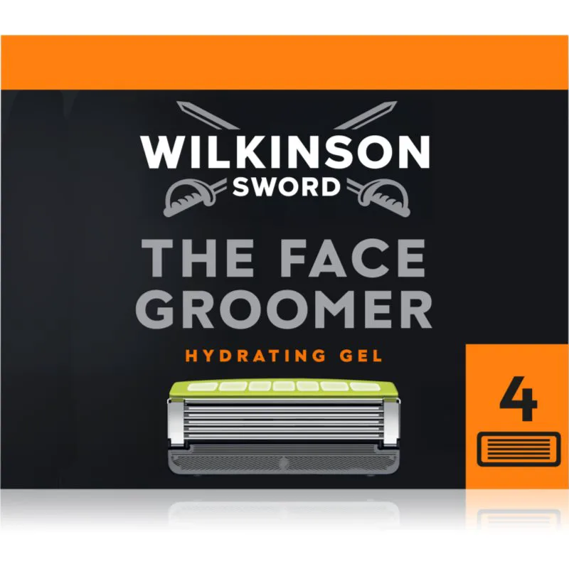 Wilkinson Sword Hydro5 The Face Groomer ανταλλακτικές λεπίδες 4 τμχ